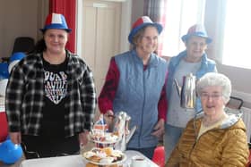 Pictured at the King Charles Coronation tea held in Mosside Orange Hall on Saturday to raise funds for Air Ambulance NI