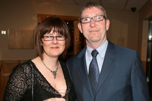 VALENTINES THEME...Mr. and Mrs Smyth pictured during the Rio Salsa Valentine Ball at the Royal Court Hotel in 2007 in aid of the Ulster Cancer Foundation.