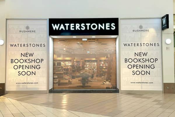 The new Waterstones store at Rushmere Shopping Centre. Picture: Savills Northern Ireland