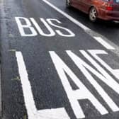 The new restrictions include footways adjacent to a bus lane. Photo: National World