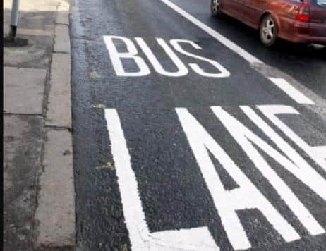 The new restrictions include footways adjacent to a bus lane. Photo: National World