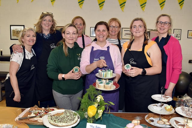 The Portadown Boat Club catering team who kept crews and spectators well fed at the regatta on Saturday. PT17-235'