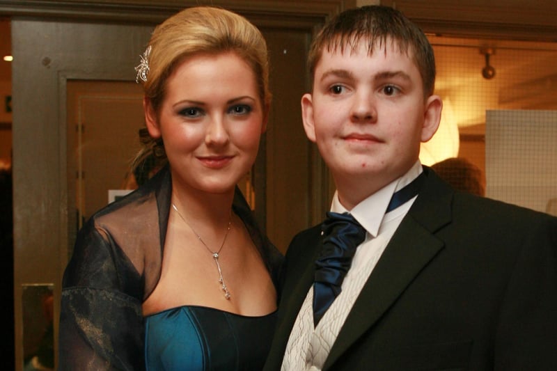 Maxine Heffron and Lloyd Ogilby attending a Ulidia formal. Ct07-041tc