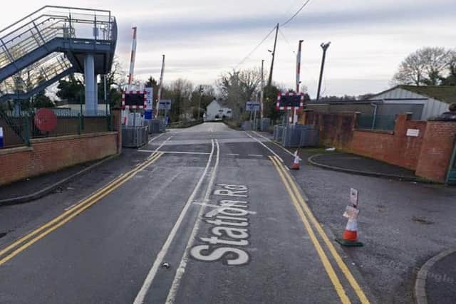 Road closures planned for Station Road in Moira as work continues on new park and ride. Pic credit: Google