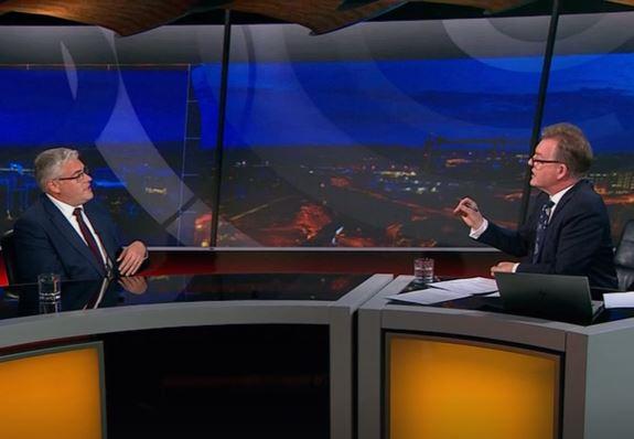 DUP question 'bizarre' treatment of leader Gavin Robinson during BBC election interview