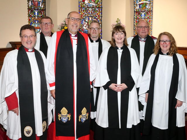 Holy Trinity Parish Church, Ballycastle, was packed for a Service of Institution of the Rev Emma Gibson as incumbent of the Grouped Parishes of Ramoan and Culfeightrin on Friday, September 4.