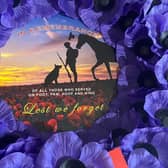 Bryan has been raising funds through the purple poppy wreath effort throughout 2024. (Pic: Contributed).