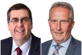 A motion calling for a working group to be set up to plan commemorations to coincide with the 80th anniversary of VE Day was proposed by Alderman Stephen Moutray (left) and seconded by Councillor Lavelle McIlwrath.  Pictures:  ABC Borough Council