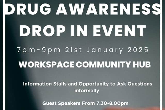 Drug awareness event.