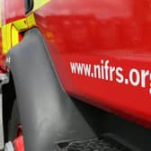 Emergency services responded to the incident. Image: NIFRS
