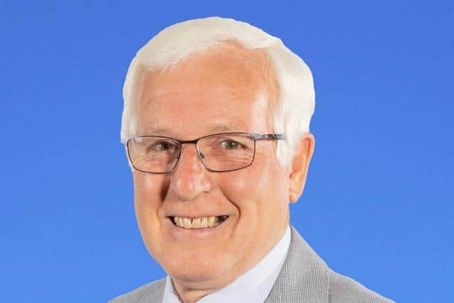 Cllr Alan Givan has raised concerns about grass verge cutting in Lisburn. Pic Credit: Lisburn and Castlereagh City Council