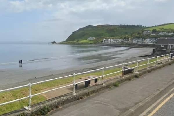 Ballygally beach. Picture: Google