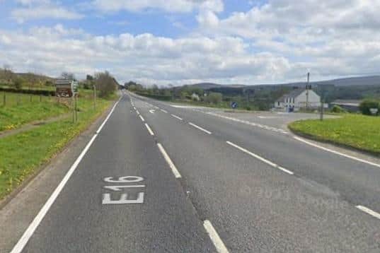 General view of the Glenshane Road, Dungiven. Image: Google