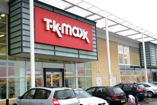 TK Maxx will open three new stores this year 
