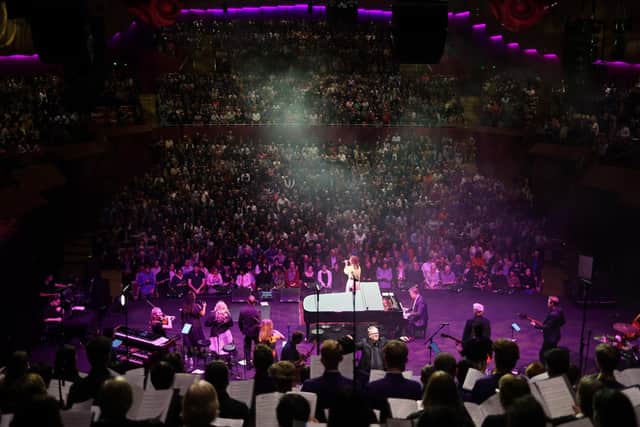 Kristyn Getty and Keith Getty concluding the Sing! World Tour at the Sydney Opera House. Pic credit: Getty Music