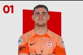 Scottish goalkeeper Rohan Ferguson was integral to Larne's success over the 2022/23 campaign, conceding only 19 goals.