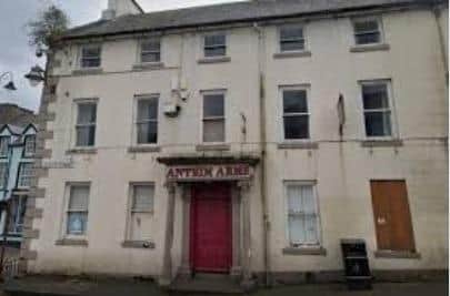 The Antrim Arms on Ballycastle's Castle Street.