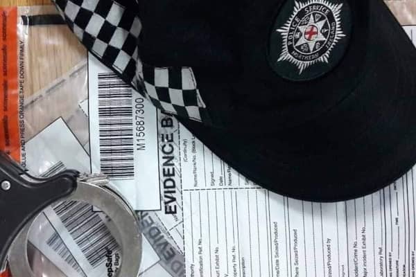 A male has been arrested for several drug offences. Picture: PSNI