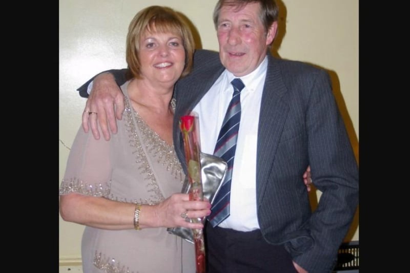 Evelyn and Allen Sykes enjoying the evening back in 2006.