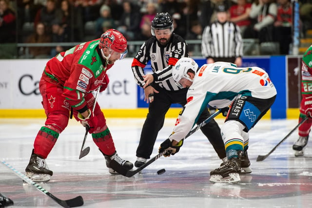 Belfast Giants' Ben Lake in action against the Cardiff Devils. Picture: James Assinder
