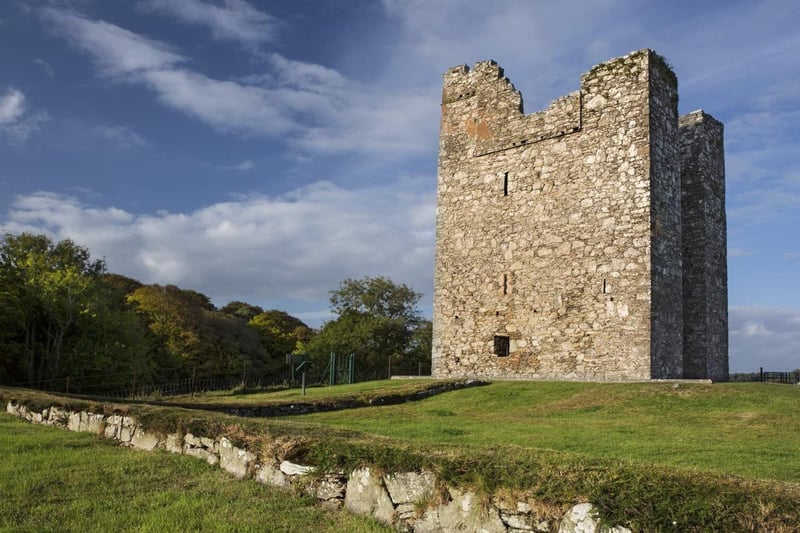 Audley’s Castle is a Norman battlement located in County Down and overlooking Strangford Lough where Robb Stark hid his army while they prepared to battle the Lannisters. 
Beside the castle is Audley’s Field, where the aftermath of the battle of Oxcross was filmed. This is where Robb meets his future wife Talisa, a meeting which ultimately leads to the infamous red wedding.