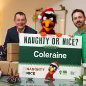 Pictured L-R, Ian Humphreys, Chief Executive of Keep Northern Ireland Beautiful and Chris Gourley, Waste and Pollution Strategic Lead at Keep Northern Ireland Beautiful.