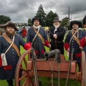 The event included as well cannon and musket firing.