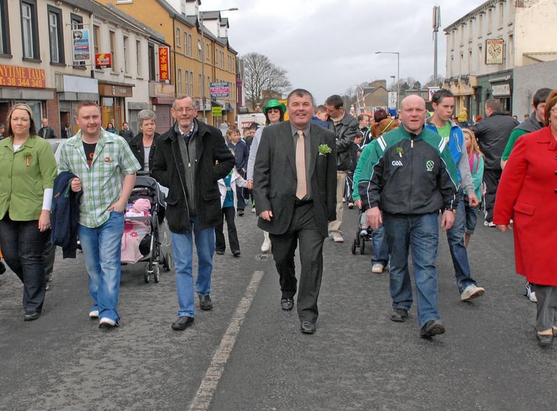 Craigavon councillors were among those who joined in the St Patrick's Day parade in 2010.