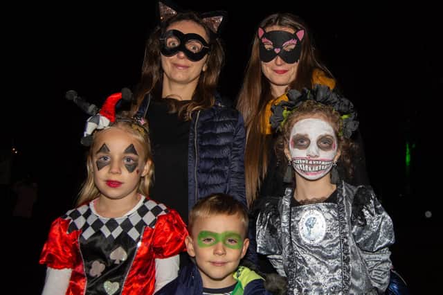 Celebrating 'Hallowena' 2023 at The People's Park in Ballymena.  Photo: Mid and East Antrim Borough Council