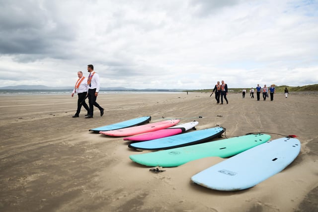 Scenic Rossnowlagh provided the backdrop for a memorable Twelfth on Saturday.