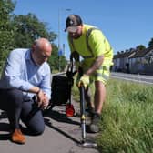 Lisburn and Castlereagh City Council tackle chewing gum problem