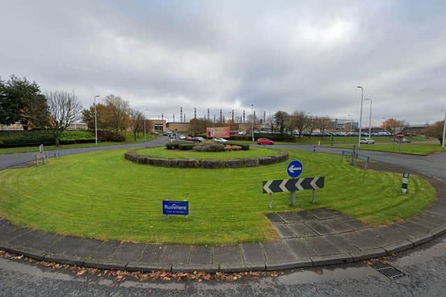 The existing access into Rushmere Shopping Centre is known for its congestion issues at busy times. Credit: Google