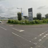 A view of the National Stadium from Boucher Road, Belfast. Photo: Google