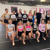 Sean Taaffe, Can You Dance? (CYD?)  is pictured with Paige Kerr (back row, third from left) and other dancers. Credit Fiona Brown Communications