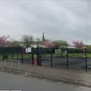 Play Park  in Charles Street in Lurgan, Co Armagh which was the scene of a fight on Saturday night. Photo courtesy of Google