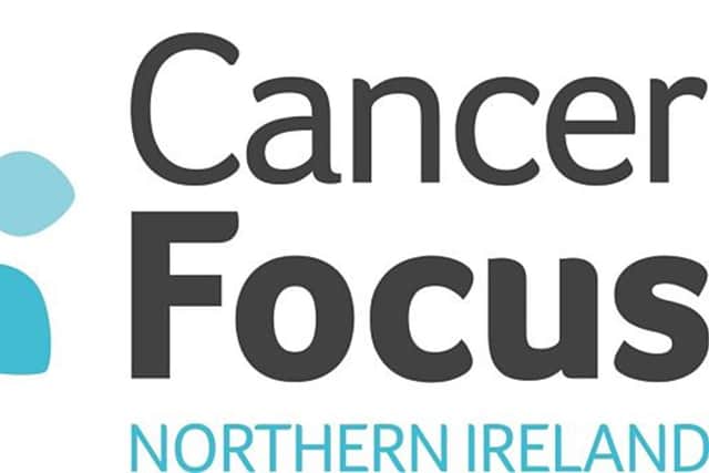 Charity thanks the people of Lisburn for their donations. Pic credit: Cancer Focus