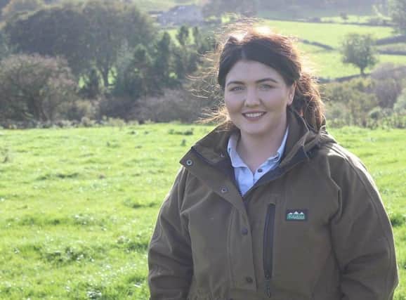 Aine Devlina is a shepherdess who farms in Kilcoo in the Mourne Mountains.