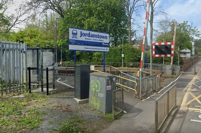 Jordanstown Train Station. Photo by: Google