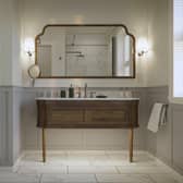 An en suite room at Dunluce Lodge - the new 5 star hotel will create 60 new jobs for the Causeway Coast when it opens.