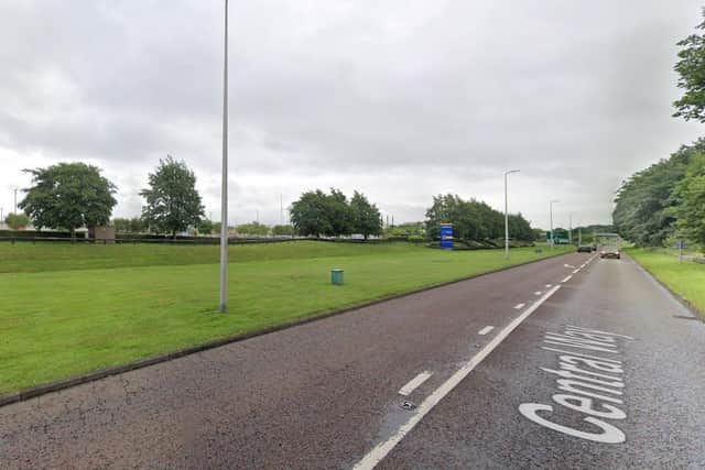 Motorists will be able to access Rushmere Shopping Centre directly from Central Way in Craigavon, without having to use the existing roundabout access. Credit: Google