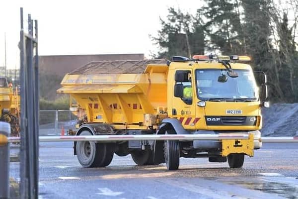Salting of roads on the scheduled network is planned.  Photo: Pacemaker