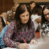 Retail banking and admin experts Roisin McAteer and Maria McLaughlin.
