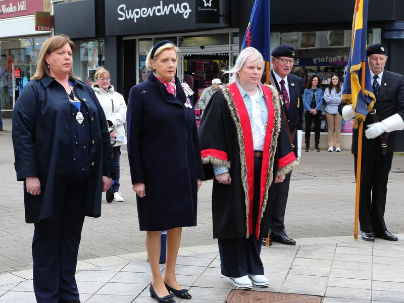 Commemorating D-Day in Coleraine.