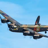 Battle of Britain Memorial Flight Lancaster bomber.