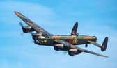 Battle of Britain Memorial Flight Lancaster bomber.