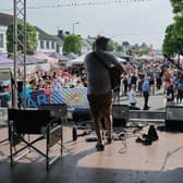 Live music goes down a treat at the Cookstown Continental Market.