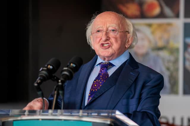 Republic of Ireland President Michael D Higgins. Photo: Liam McBurney/PA Wire