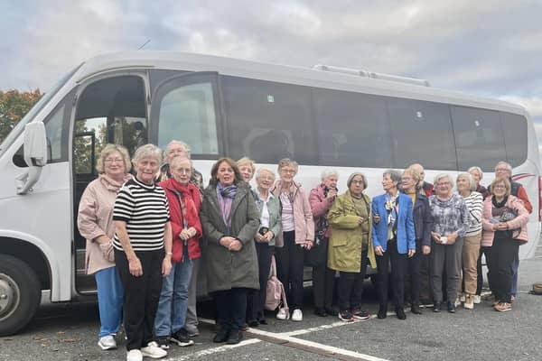Members of Sperrin U3A (University of the Third Age) pictured during their recent outing. Credit: Contributed