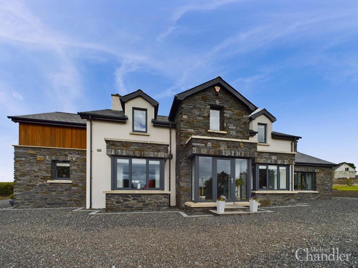 This stunning family home enjoys fantastic views over the countryside