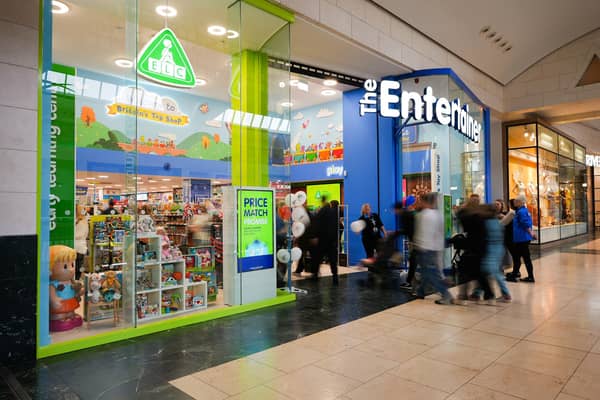 Toy store chain, The Entertainer, is to open a new outlet at Rushmere Shopping Centre in Craigavon, Co Armagh.